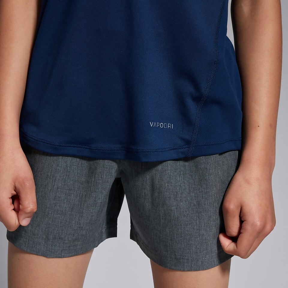 JUNIOR UNISEX SUPERLIGHT SHORT SLEEVE TEE BLUE