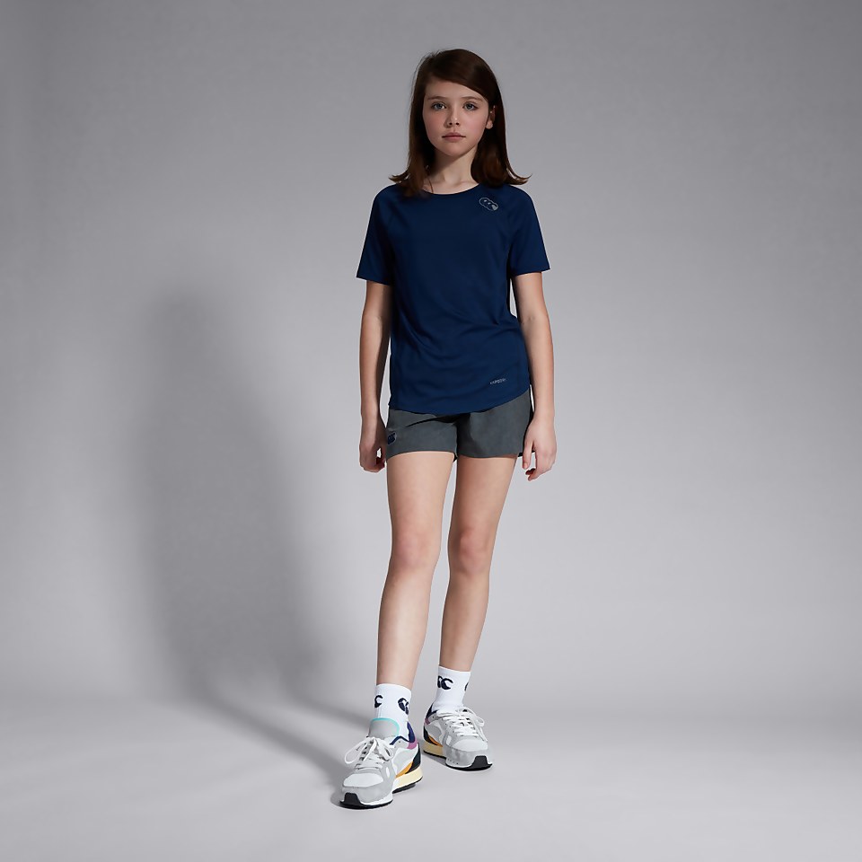JUNIOR UNISEX SUPERLIGHT SHORT SLEEVE TEE BLUE