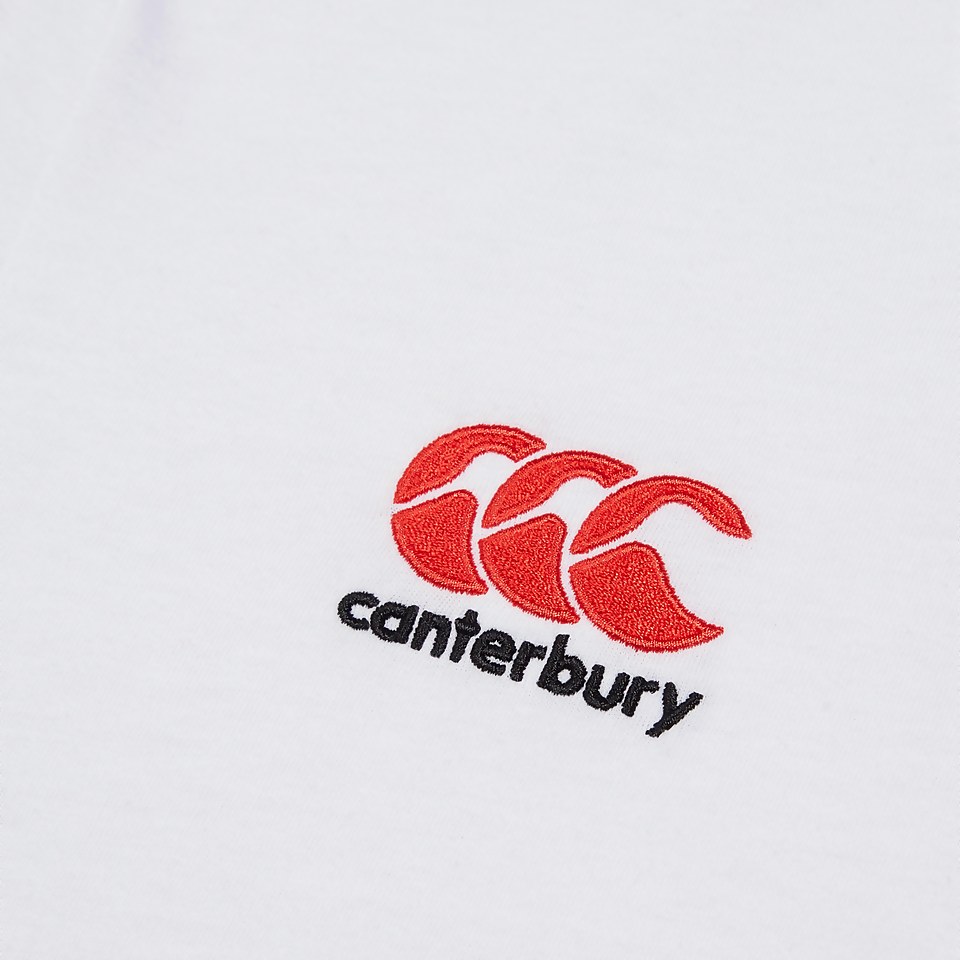 MENS SMALL LOGO COTTON TEE WHITE