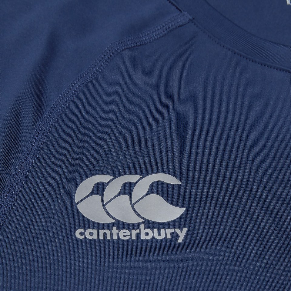 MENS SMALL LOGO SUPERLIGHT TEE NAVY