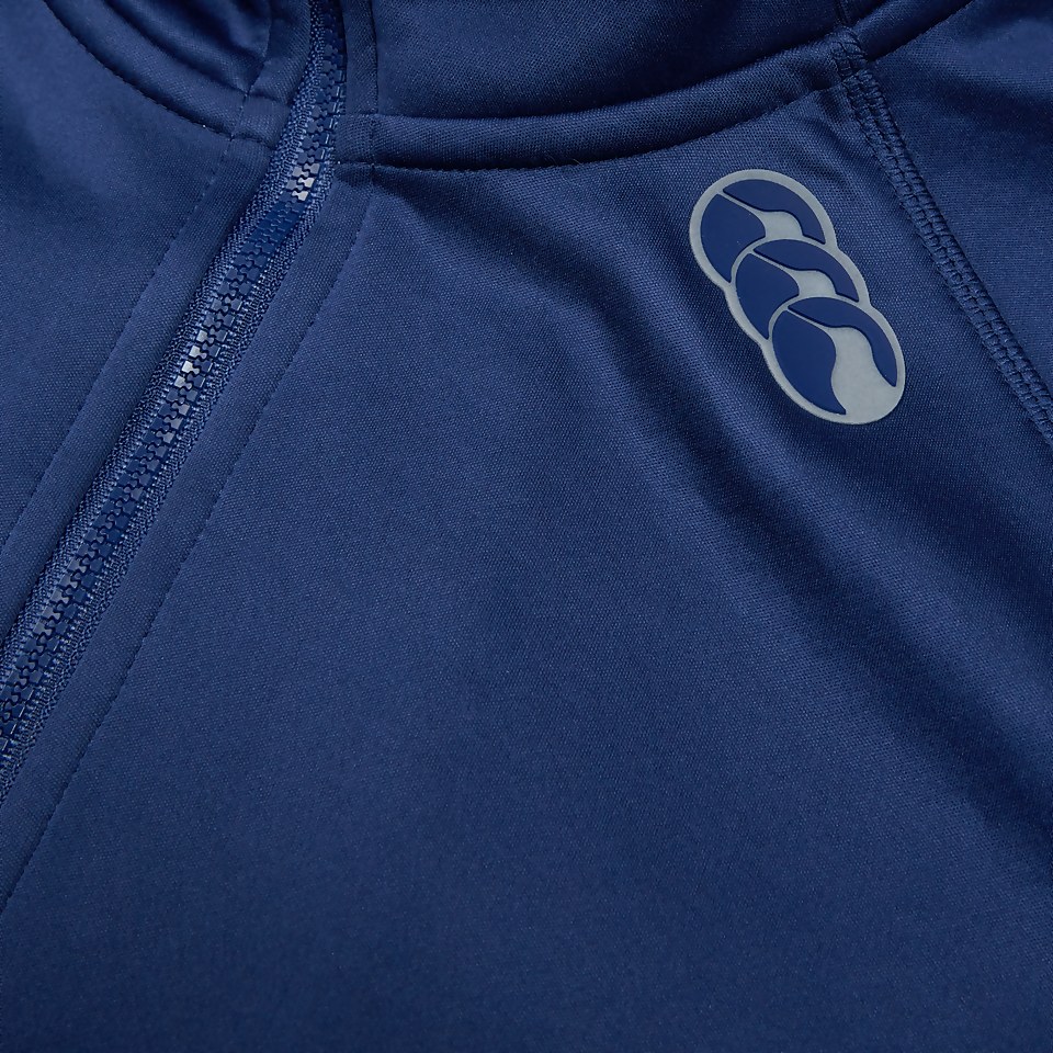 MENS 1/2 ZIP THERMOREG FLEECE BLUE