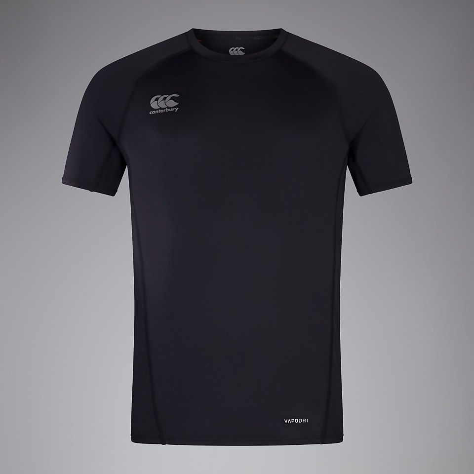 MENS SMALL LOGO SUPERLIGHT TEE BLACK