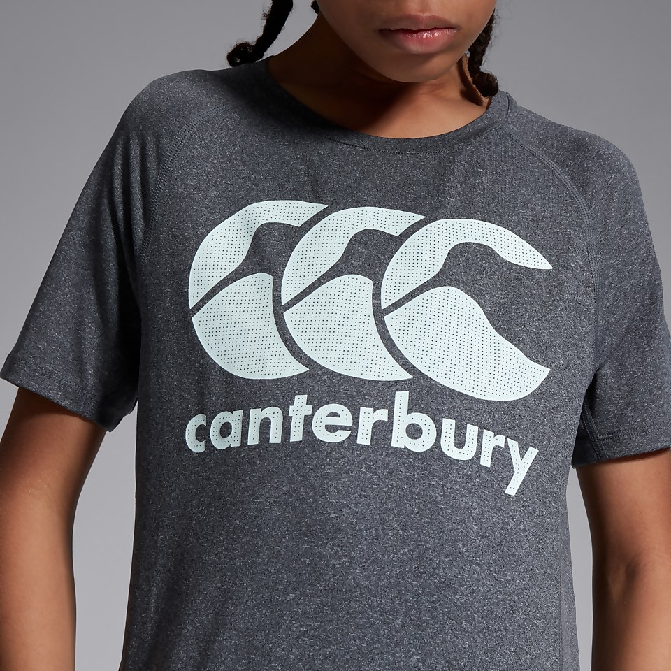 CANTERBURY SUPERLIGHT SS TEE K JU GREY