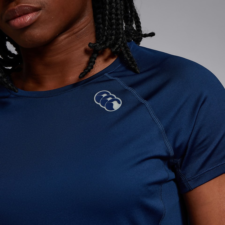 WOMENS SUPERLIGHT SHORT SLEEVE TEE BLUE