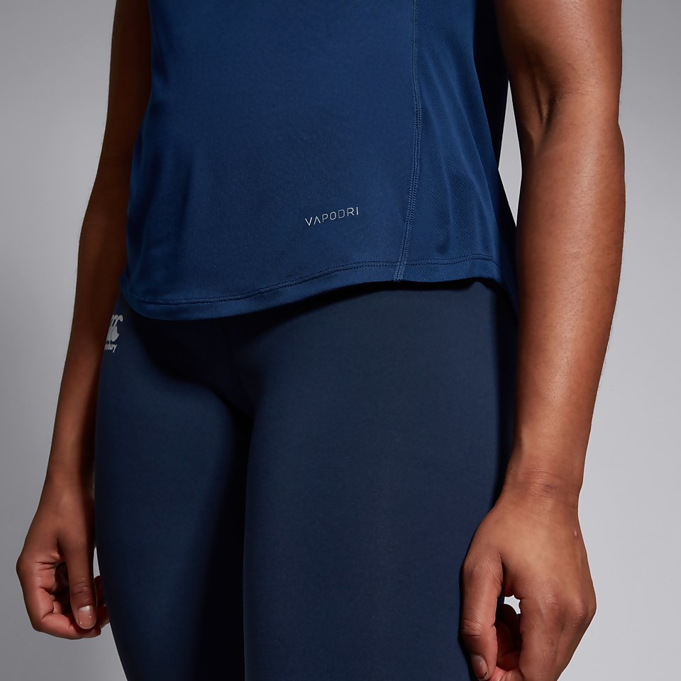 WOMENS SUPERLIGHT SHORT SLEEVE TEE BLUE