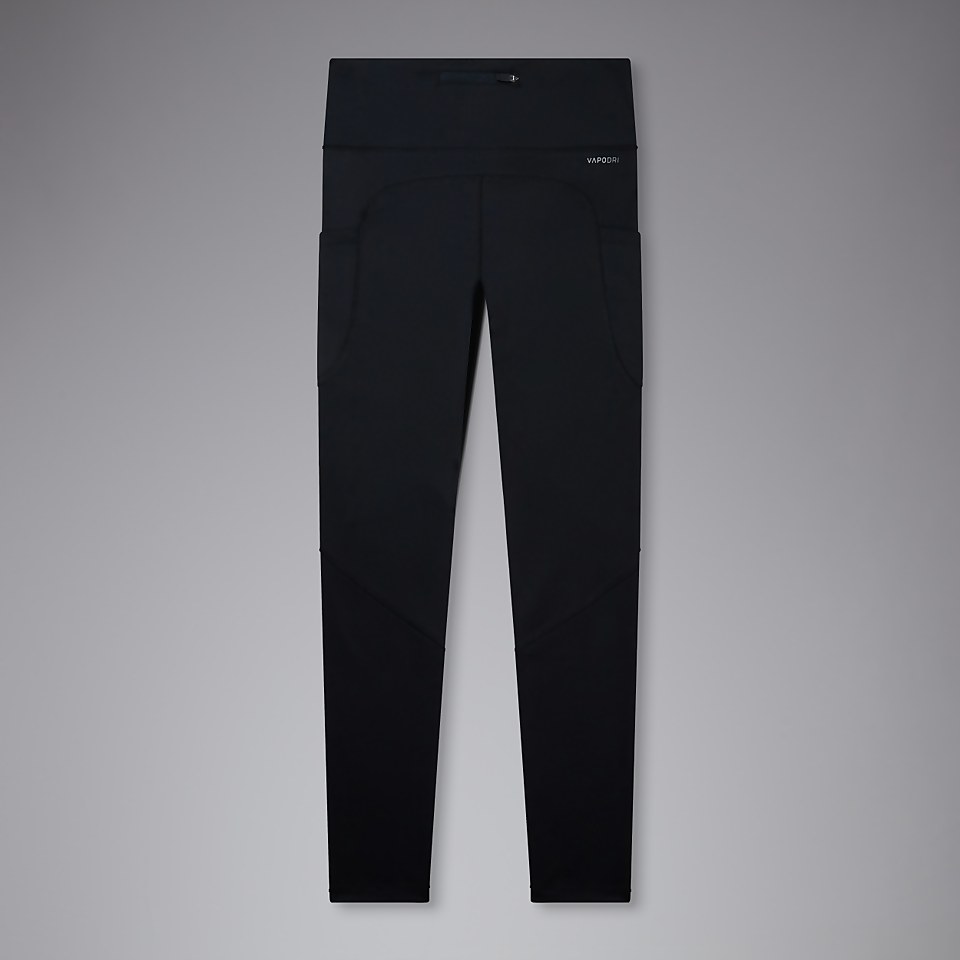 WOMENS VAPODRI LEGGINGS WITH POCKETS BLACK