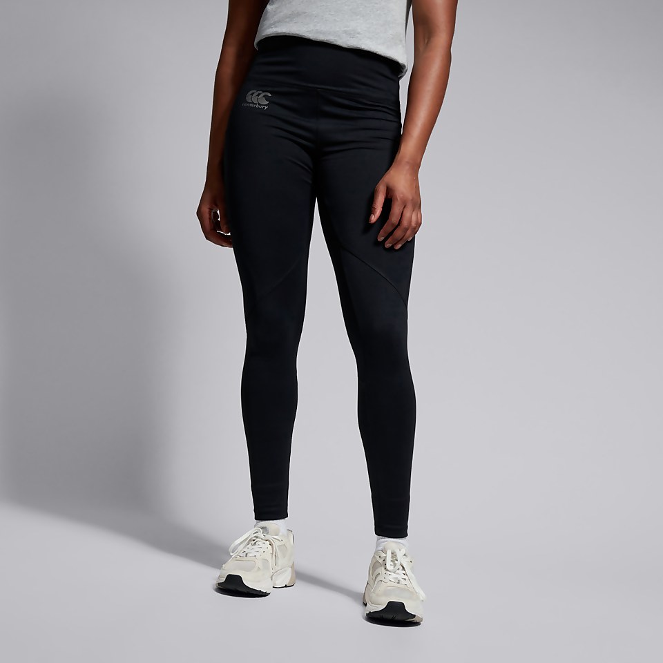 WOMENS VAPODRI LEGGINGS WITH POCKETS BLACK