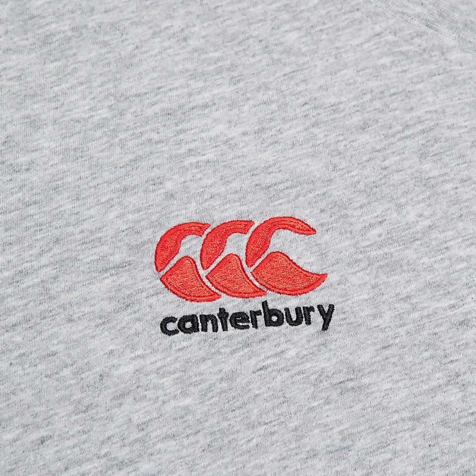 MENS SMALL LOGO COTTON TEE GREY