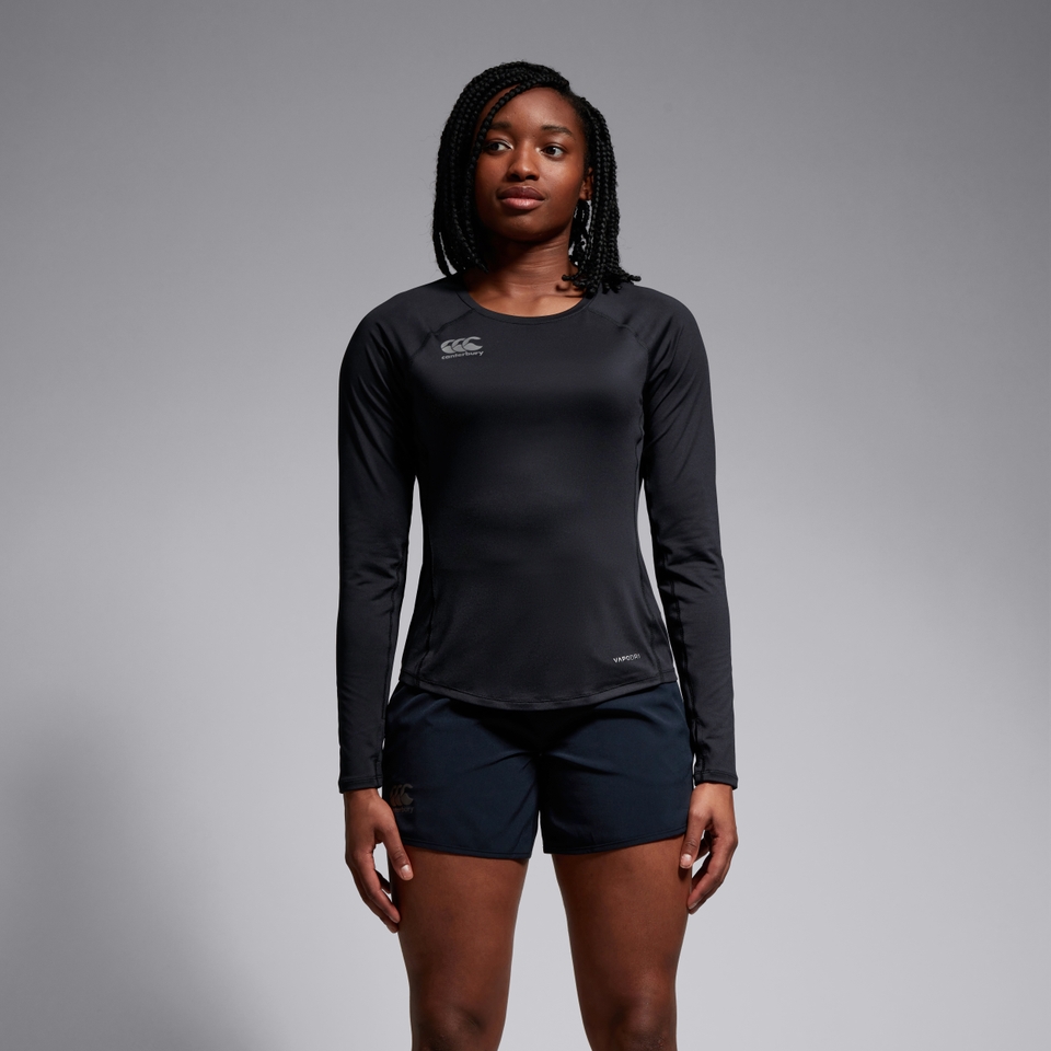CANTERBURY SUPERLIGHT LS TEE W AF BLACK