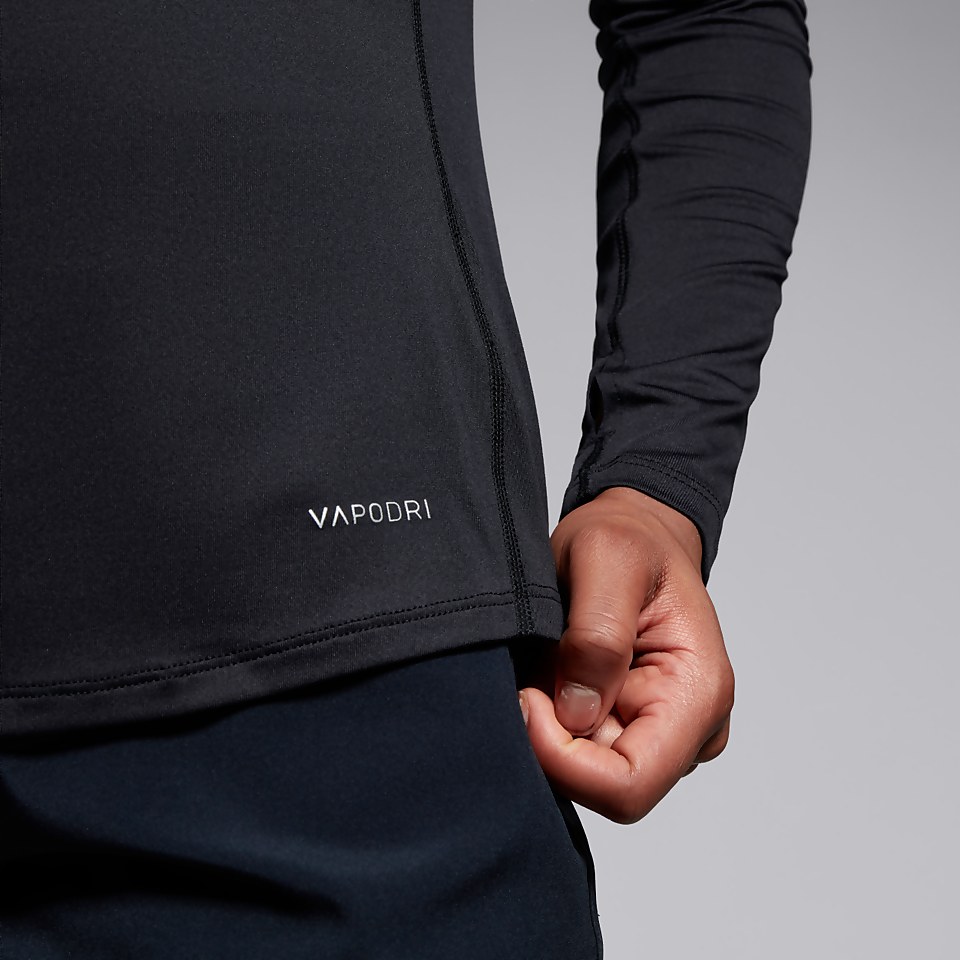 WOMENS SUPERLIGHT LONG SLEEVE TEE BLACK