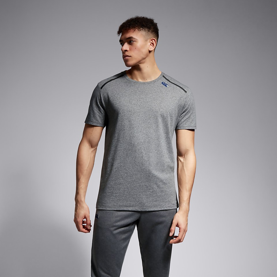 MENS SHORT SLEEVE TRAINING TEE GREY