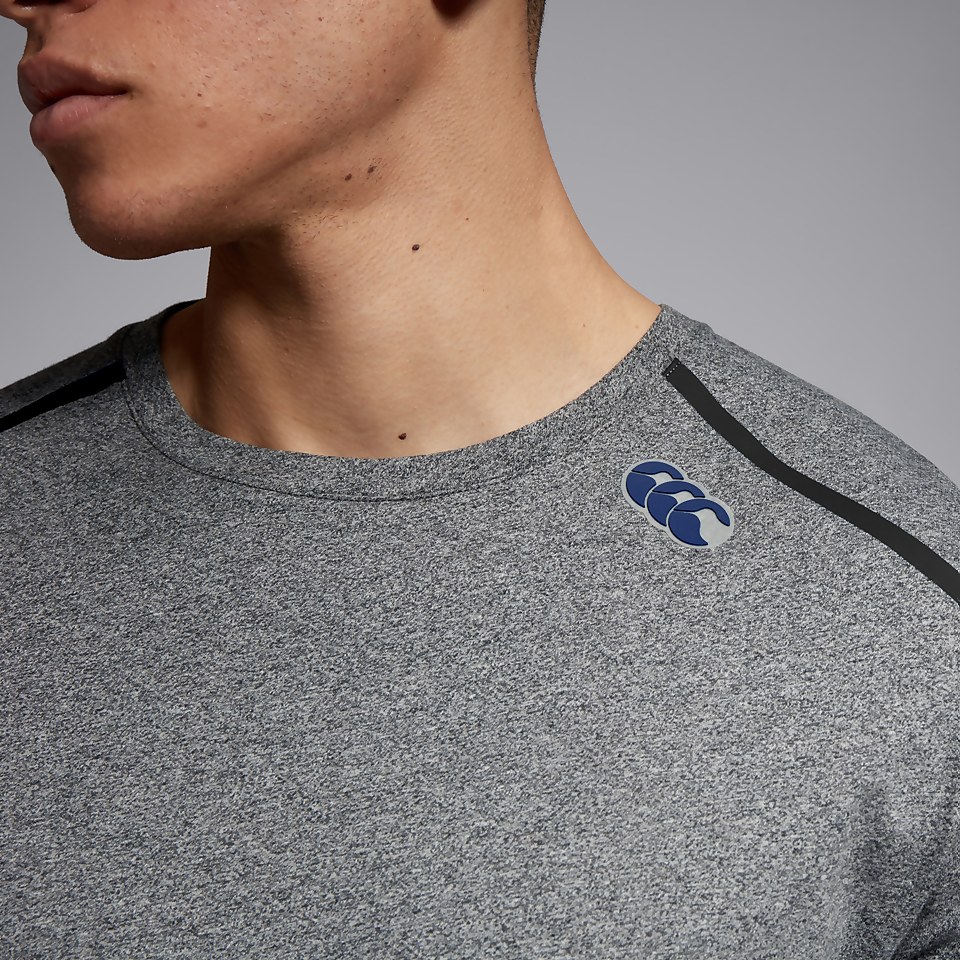 MENS SHORT SLEEVE TRAINING TEE GREY