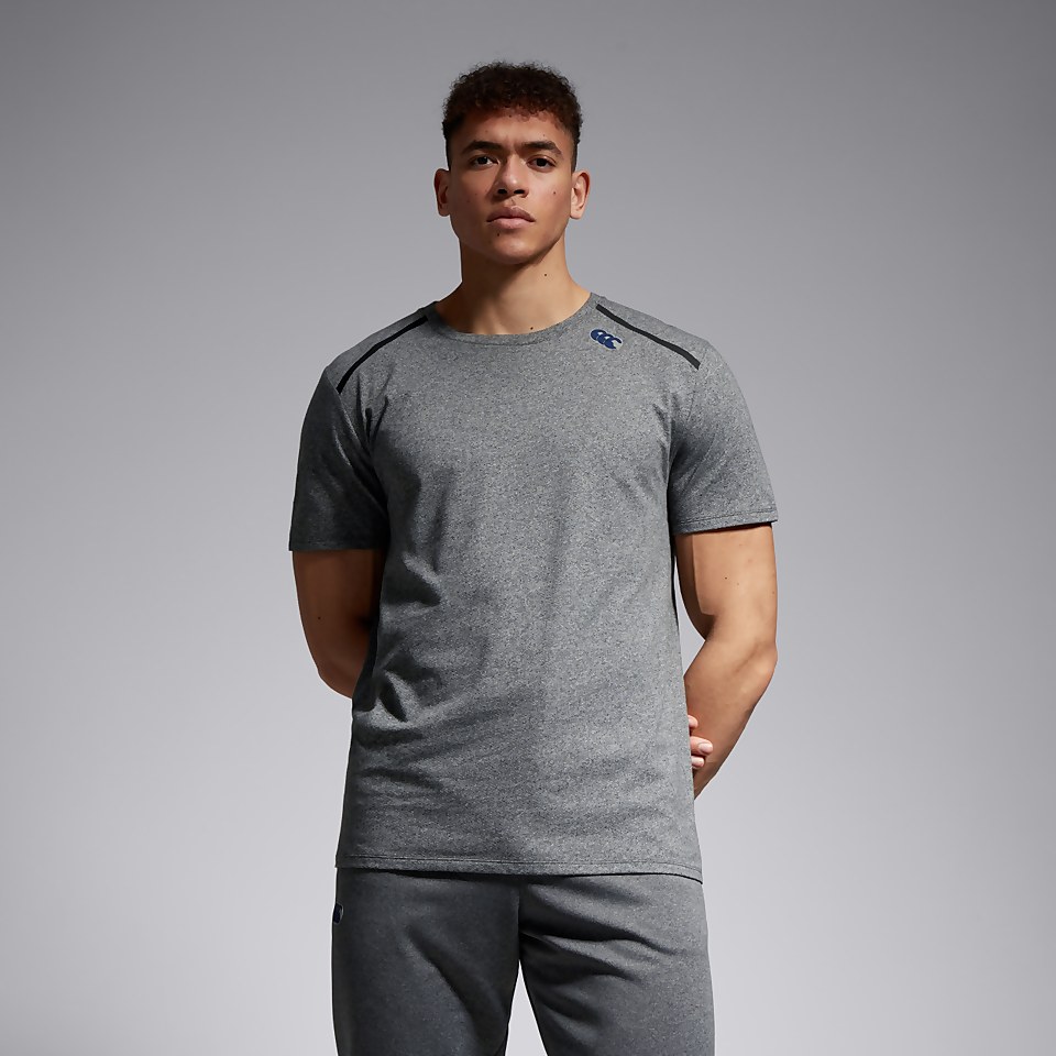 MENS SHORT SLEEVE TRAINING TEE GREY