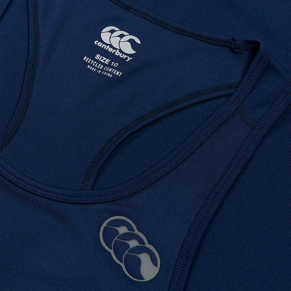 WOMENS RACERBACK VEST BLUE