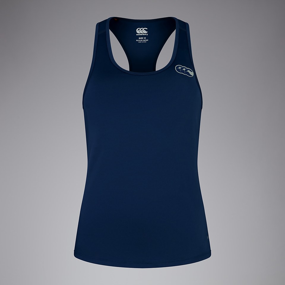WOMENS RACERBACK VEST BLUE