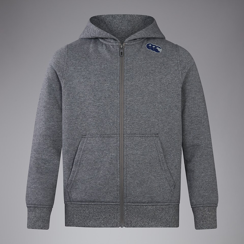 JUNIOR UNISEX FZ HOODY GREY