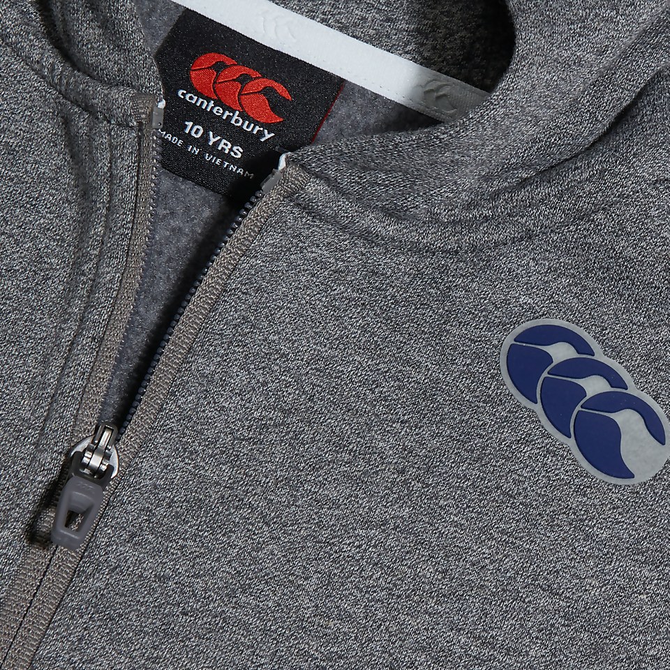 JUNIOR UNISEX FZ HOODY GREY