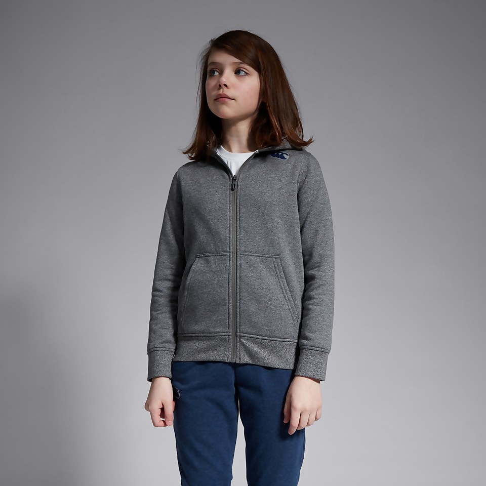JUNIOR UNISEX FZ HOODY GREY