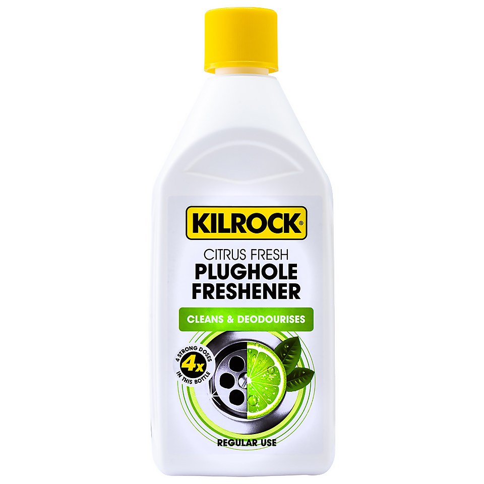 Kilrock Citrus Fresh Plughole Freshener - 500ml