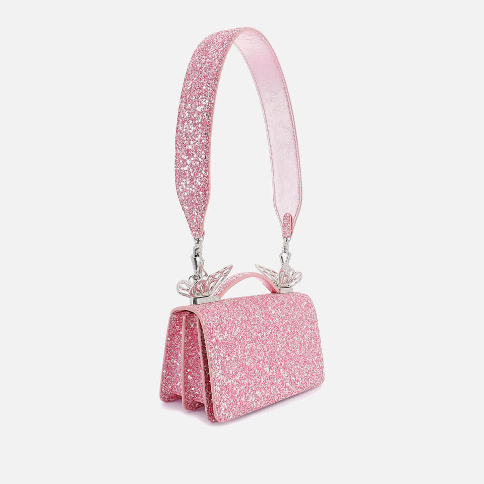 Sophia Webster Women's Mariposa Mini Shoulder Bag - Pink Flame Glitter