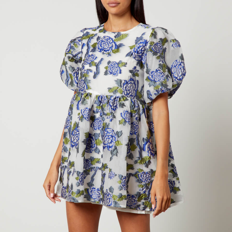 Yumi iris dreams jacquard dress outlet