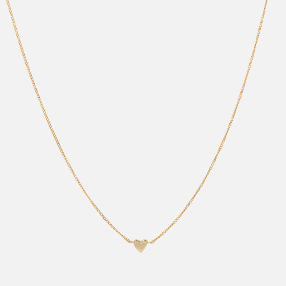 anna + nina Te Quiero 14-K Gold Plated Sterling Silver Necklace