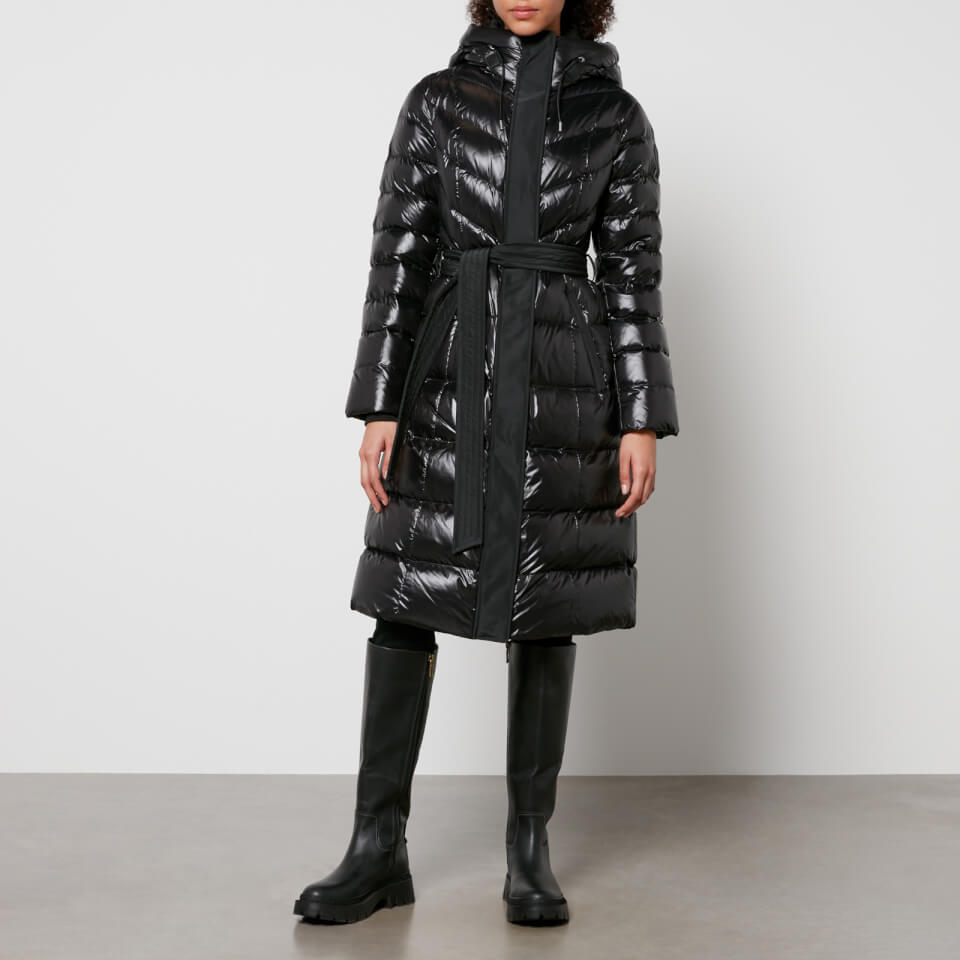 ダウンジャケット・コート MACKAGE Coralia Down Coat 60355169 Coralia, Down coat with hood and sash belt for ladies