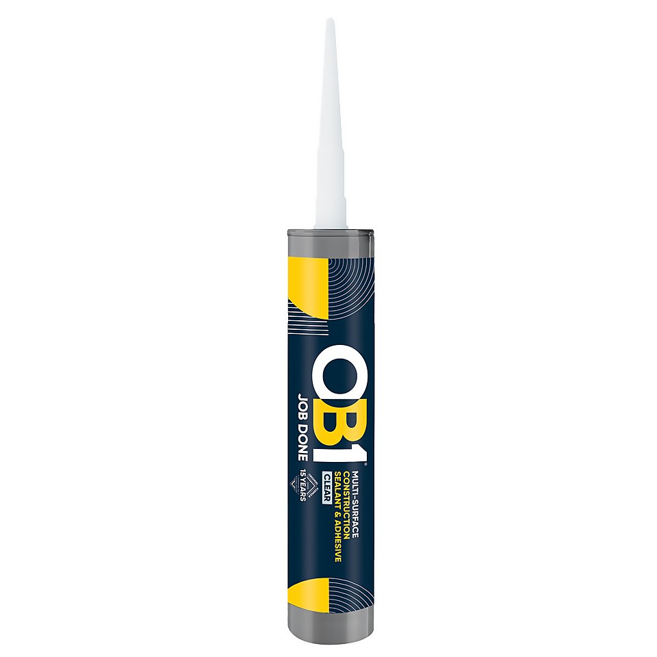 OB1 Multi Surface Sealant & Adhesive 290ml - Clear