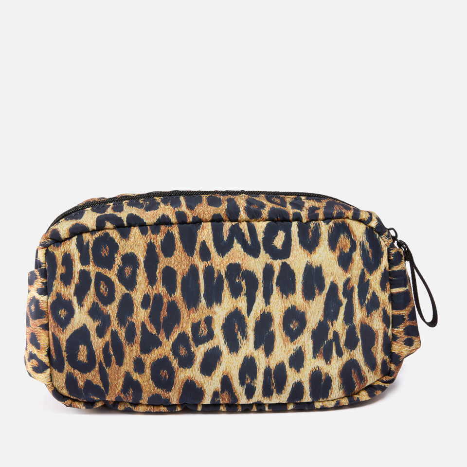 Damson Madder Frill Leopard-Print Shell Belt Bag