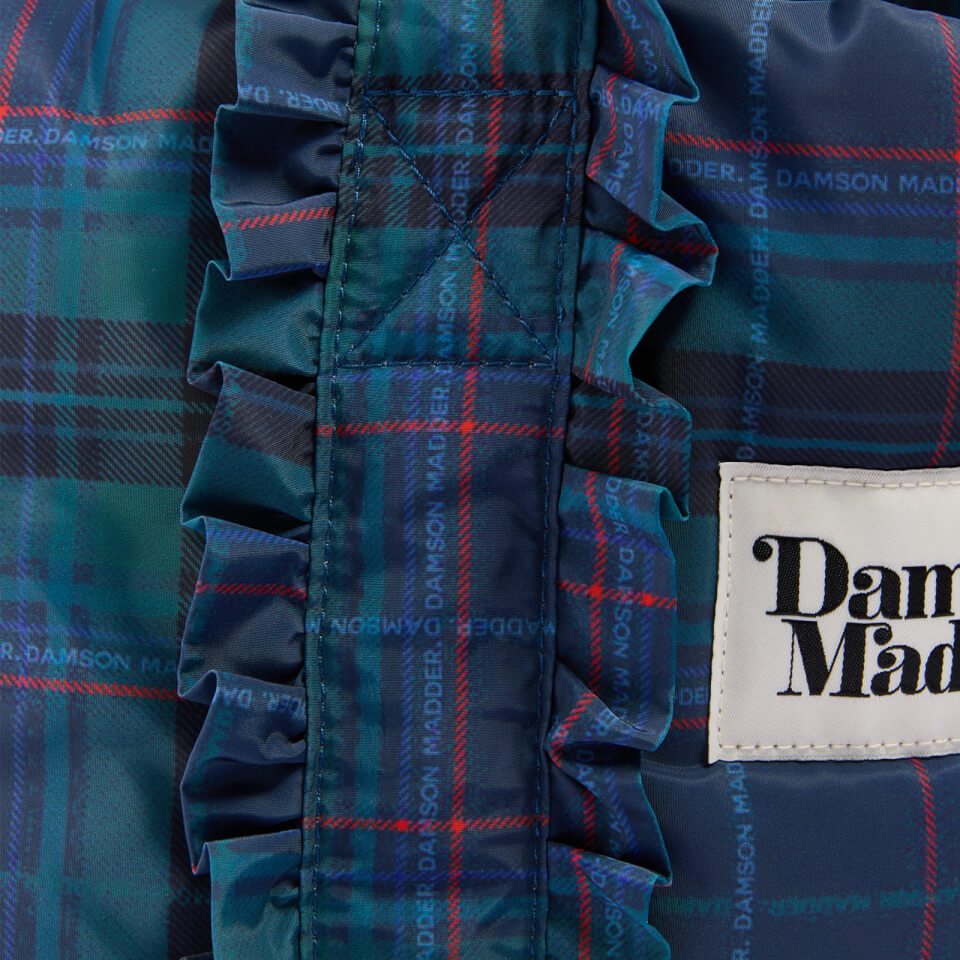 Damson Madder Frill Checked Shell Tote Bag