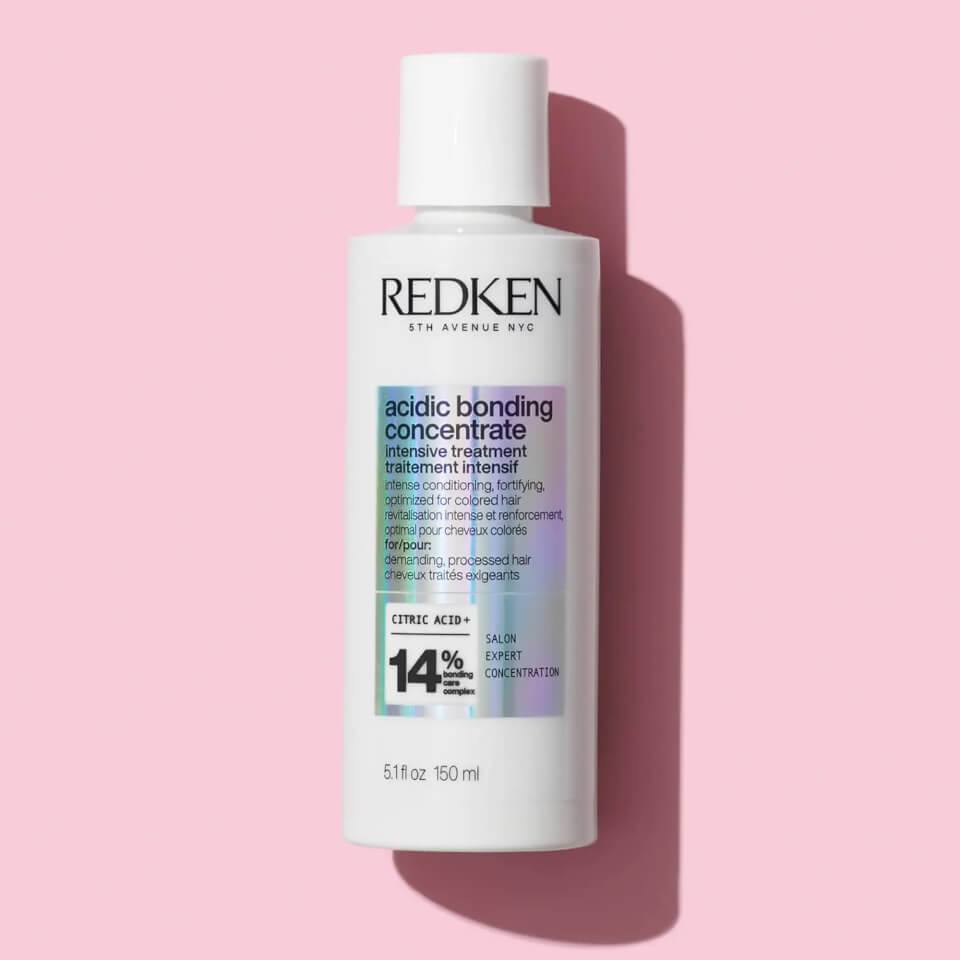 Redken Acidic Bonding Concentrate Intensive Pre-Treatment, Shampoo and 5-Minute Liquid Hair Mask Bundle