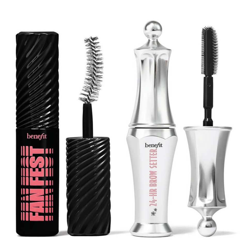 benefit Lash and Brow Bells Fan Fest Mascara and 24hr Brow Setter Gift Set