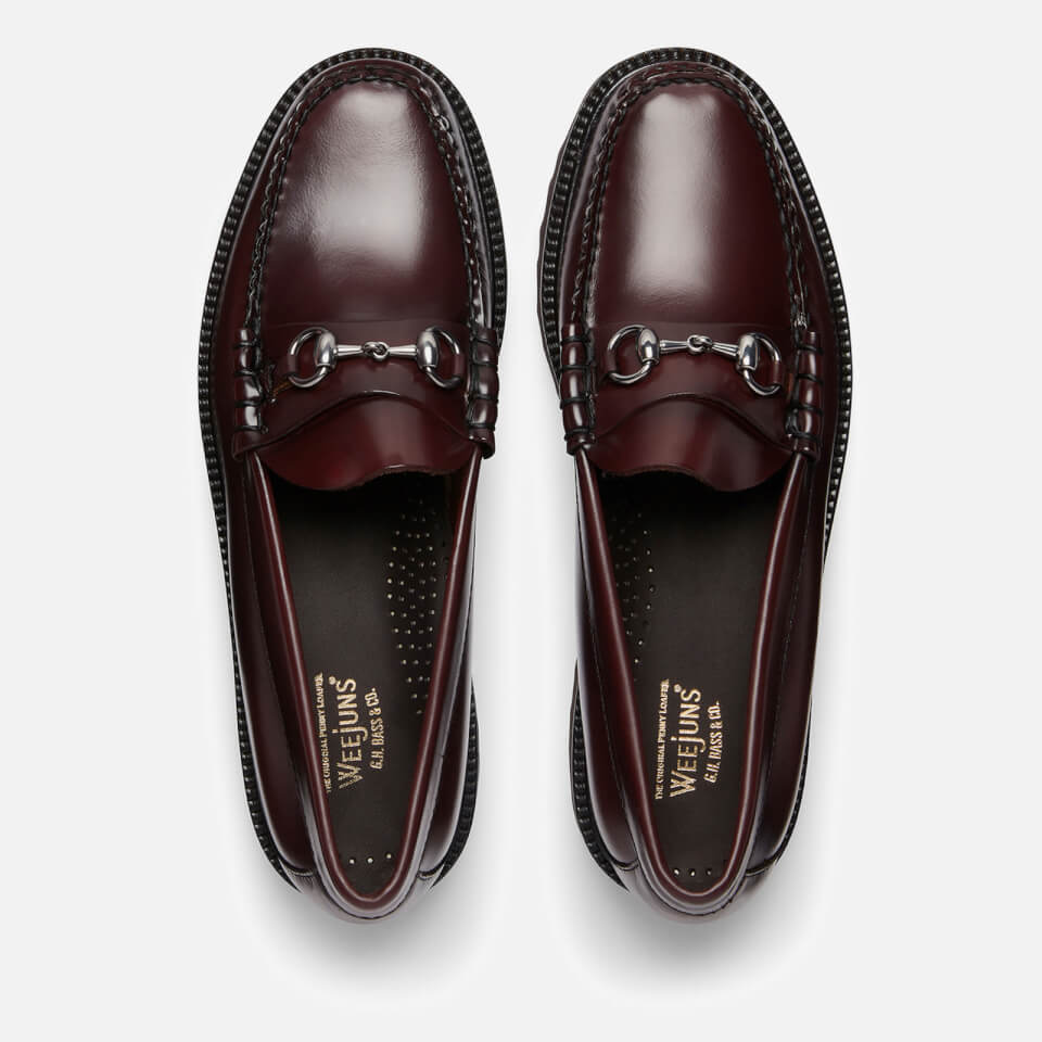 G.H.BASS Men's Weejun 90 Lincoln - Wine Leather