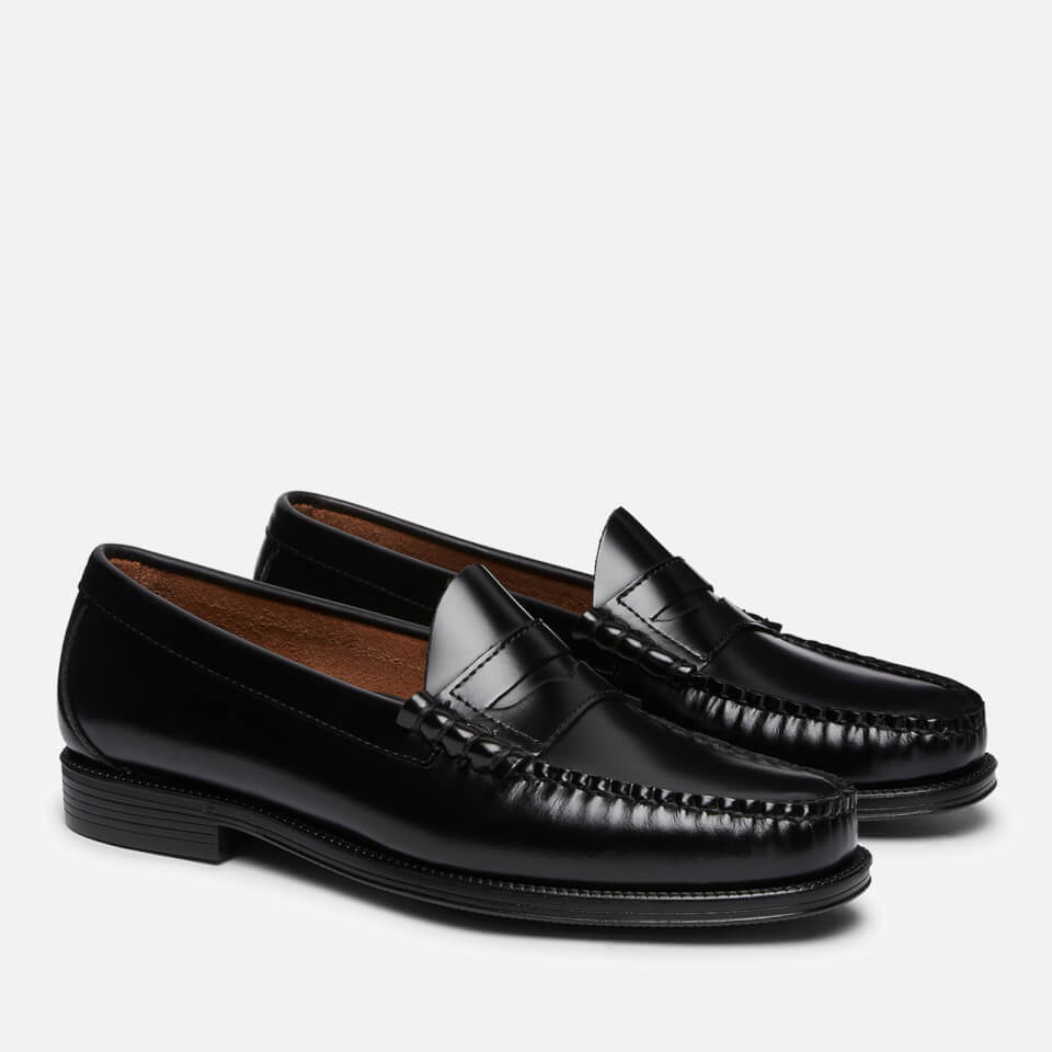 G.H.BASS Men's Weejun Ii Larson Moc Leather Penny Loafers