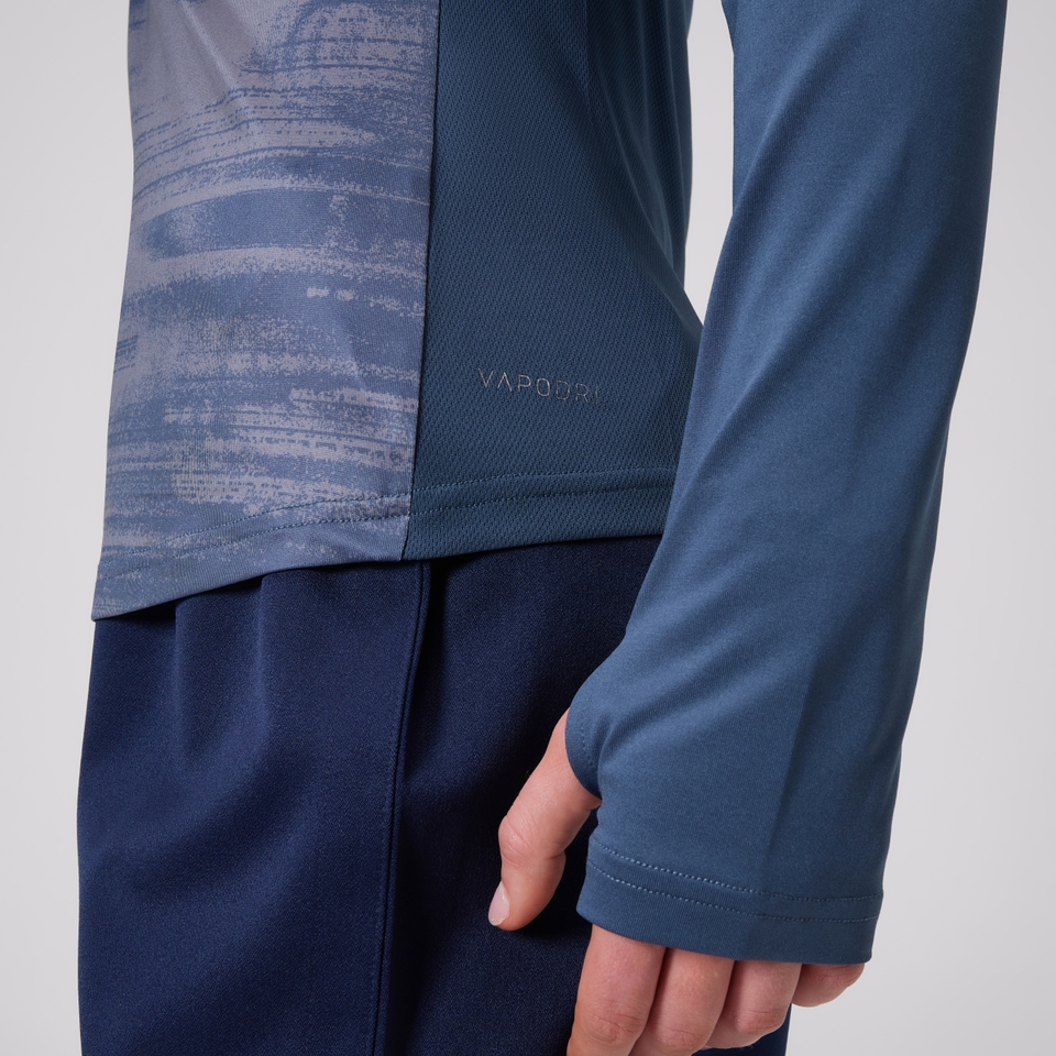WOMENS VAPODRI SUPERLIGHT LONG SLEEVE NAVY