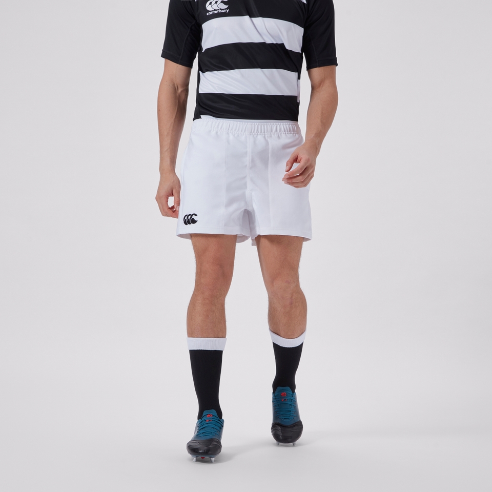 MENS PLAYERS DRILL SHORT WHITE