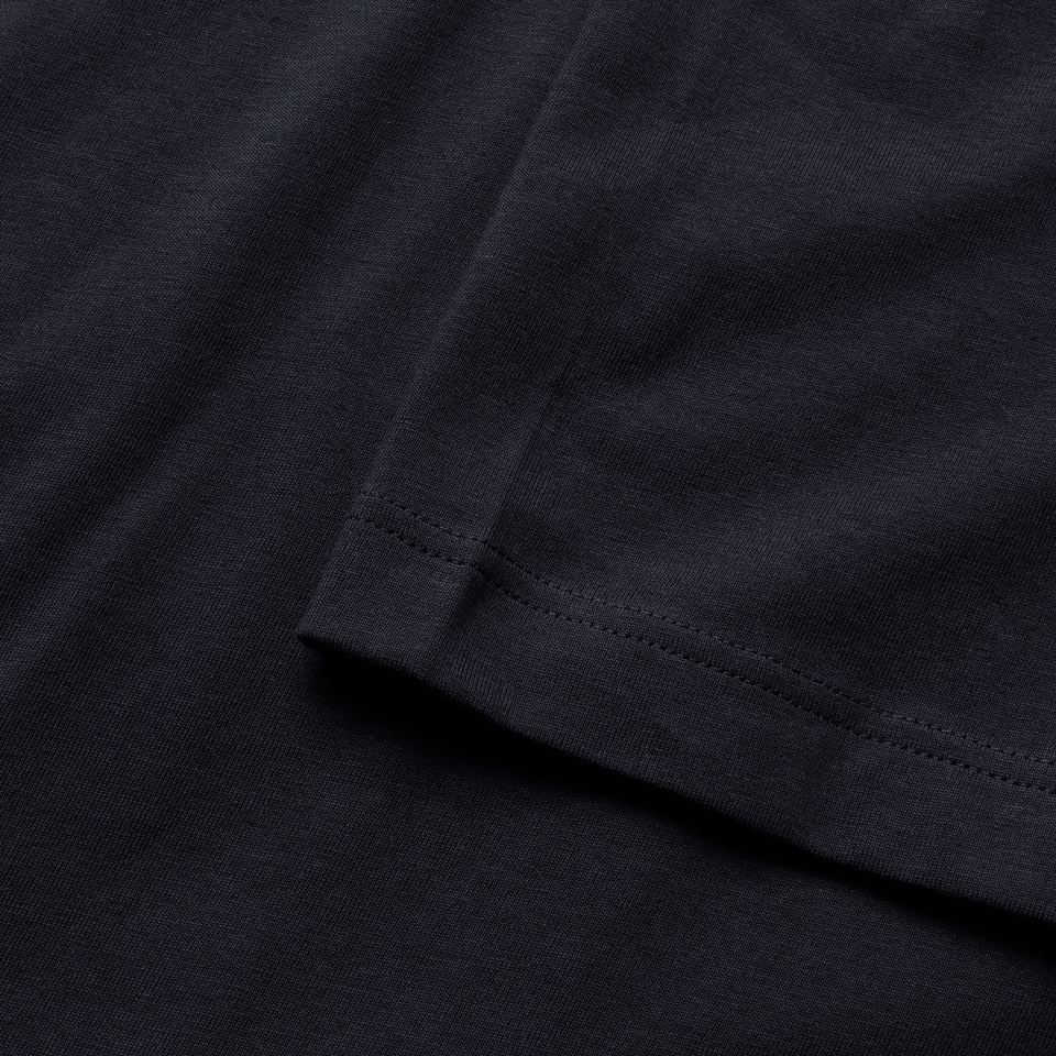 MENS CCC COTTON LOGO TEE BLACK