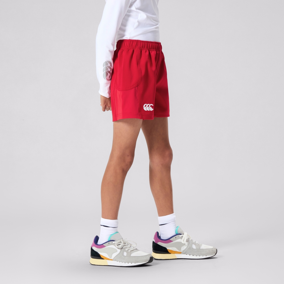 JUNIOR ADVANTAGE 2.0 SHORTS RED