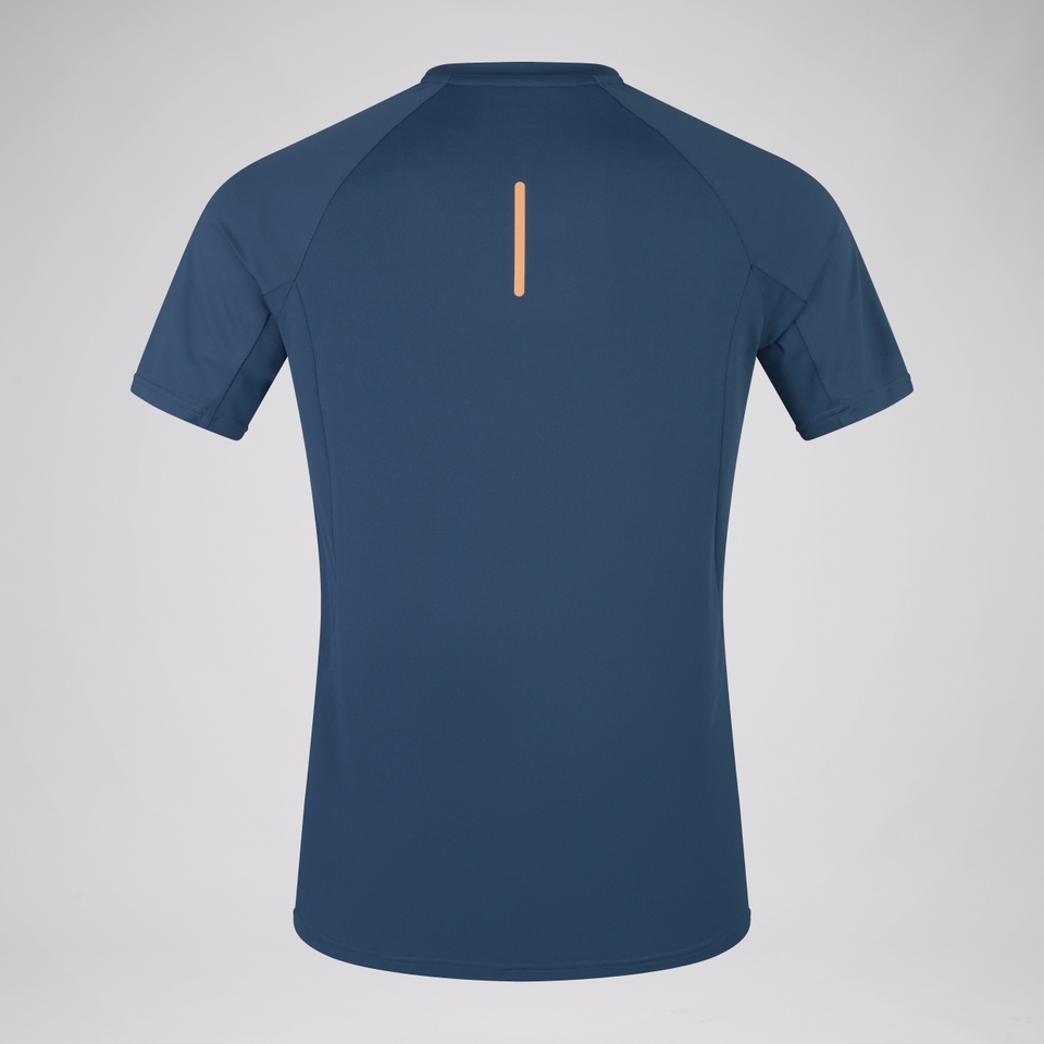 MENS VAPODRI GRAPHIC SUPERLIGHT TEE NAVY