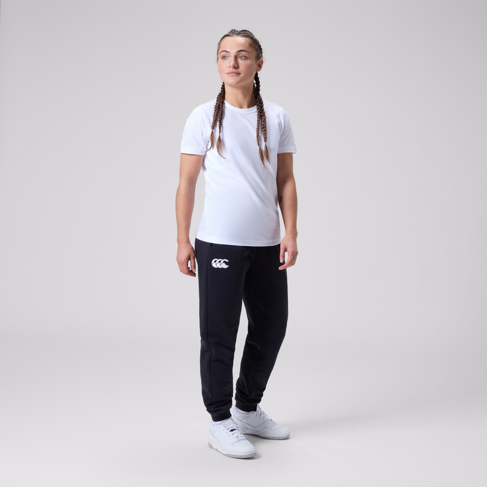 WOMENS LEISURE SWEATPANTS CHARCOAL BLACK