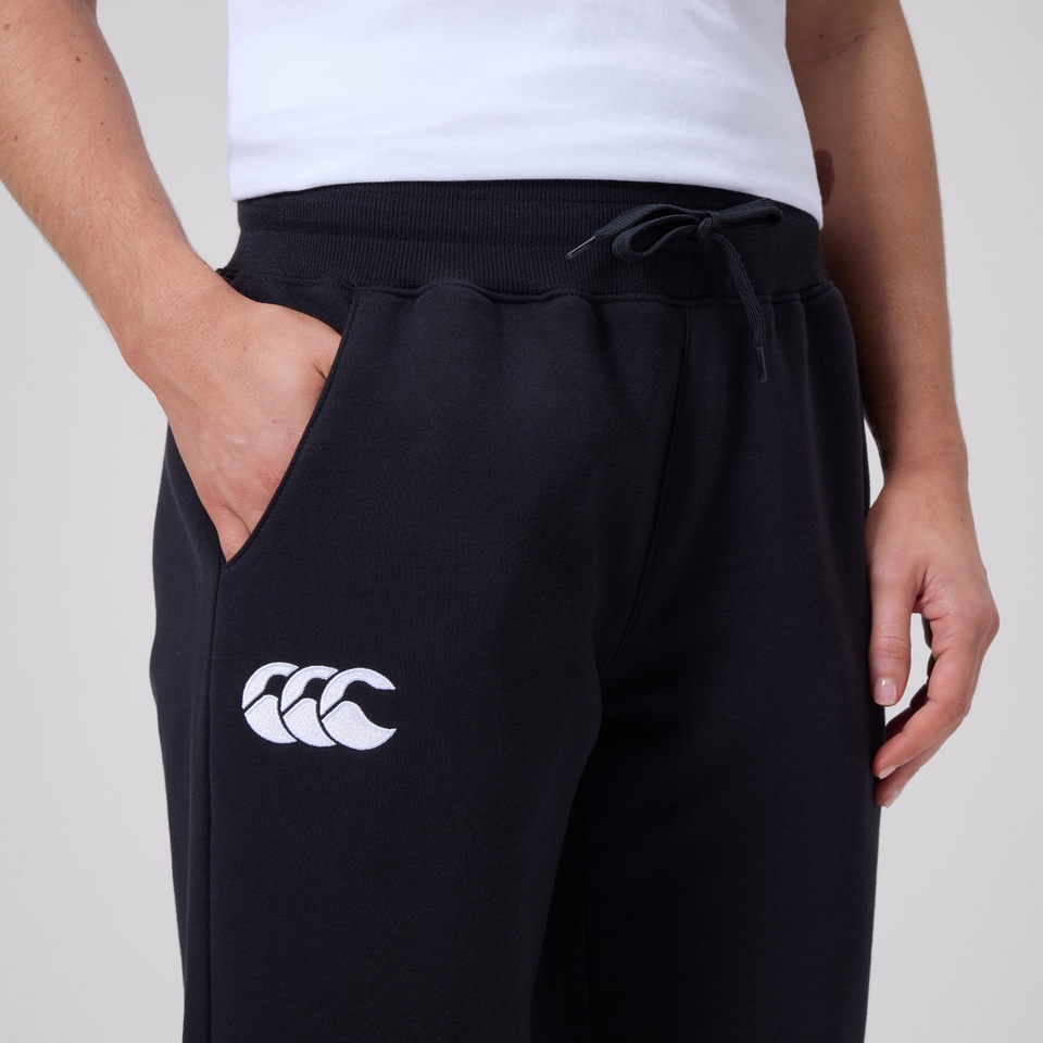 WOMENS LEISURE SWEATPANTS CHARCOAL BLACK