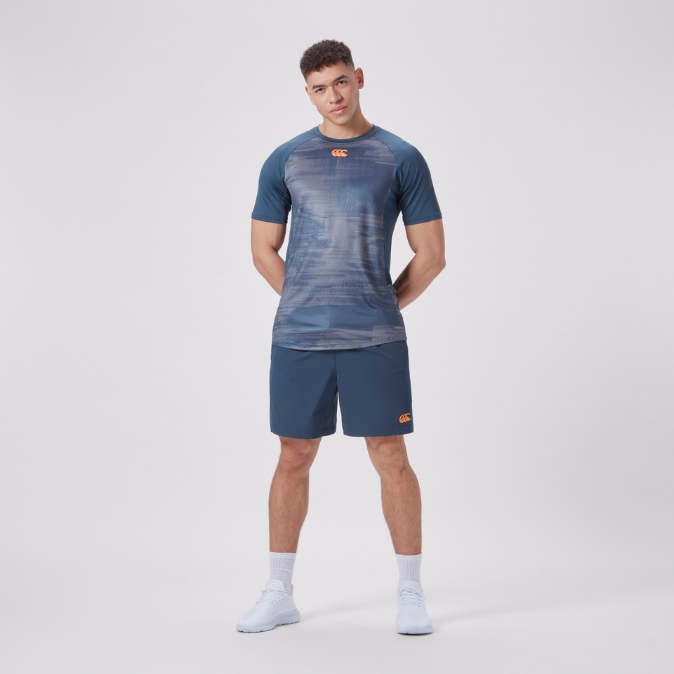 MENS WOVEN 7" SHORT NAVY