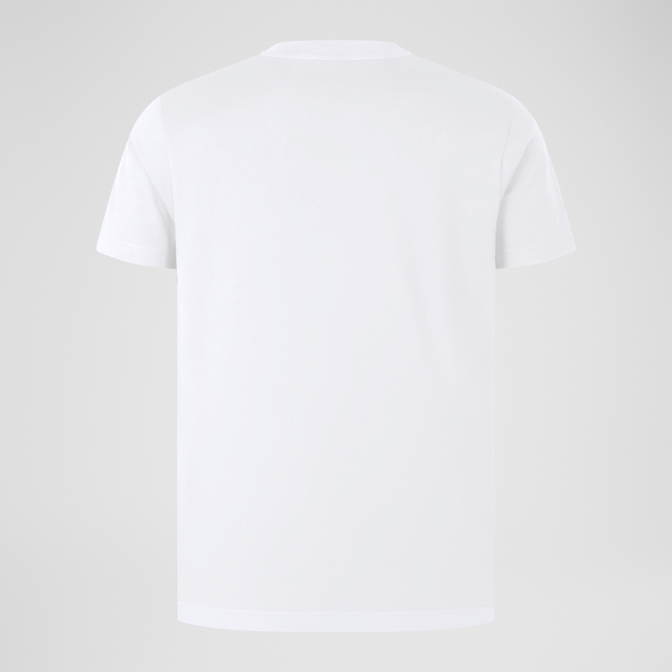 MENS CCC COTTON LOGO TEE WHITE
