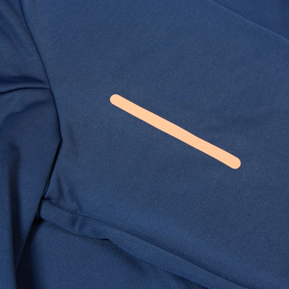 MENS 1/4 ZIP FLEECE TOP NAVY