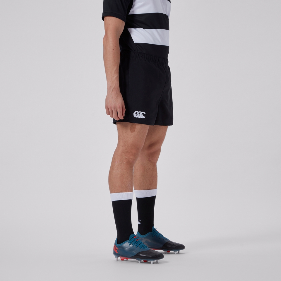 MENS PLAYERS DRILL SHORT BLACK