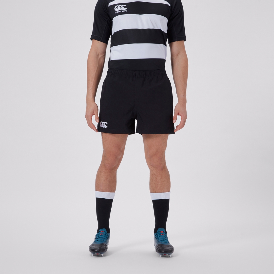 MENS PLAYERS DRILL SHORT BLACK