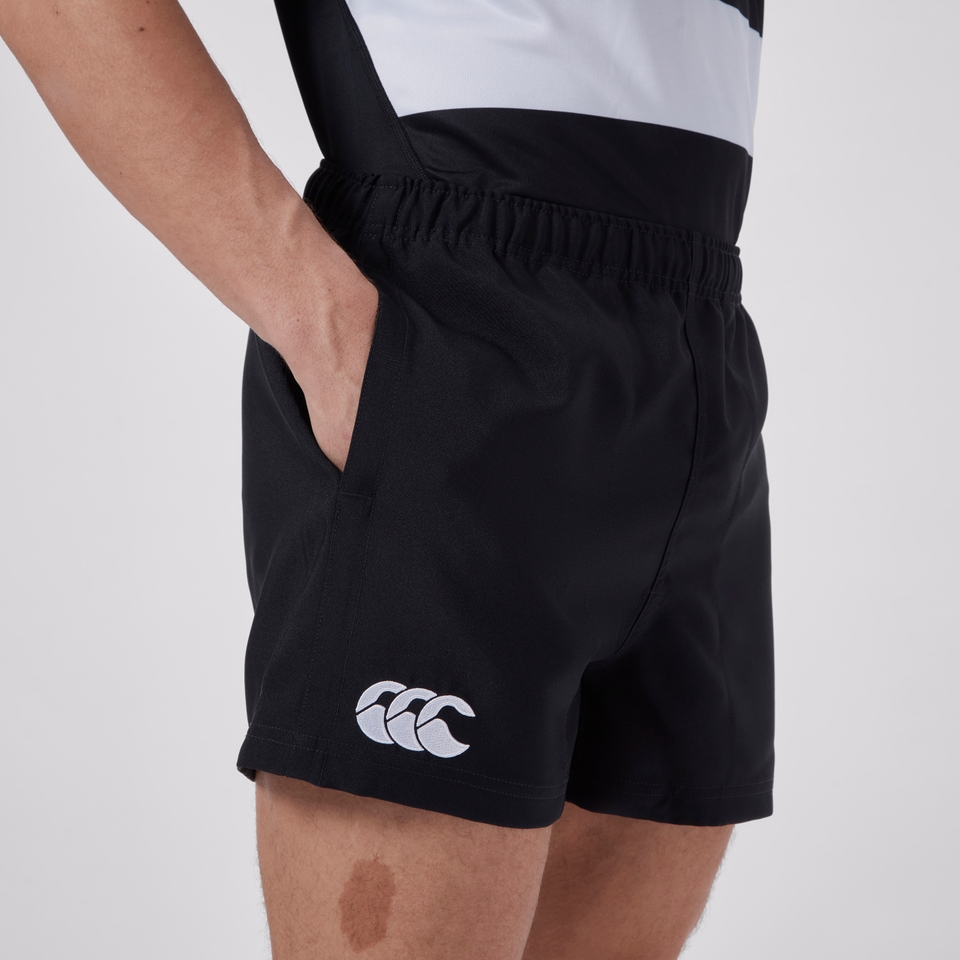 MENS PLAYERS DRILL SHORT BLACK