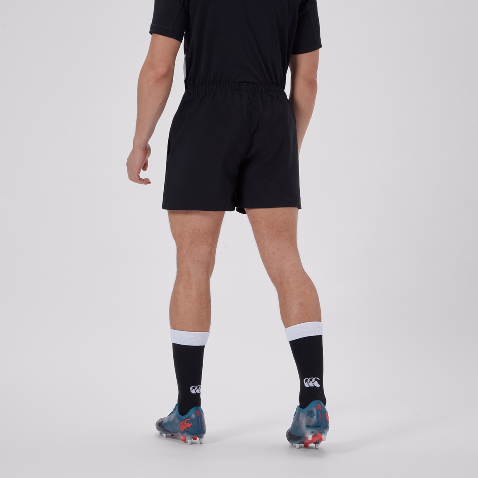 MENS PLAYERS DRILL SHORT BLACK