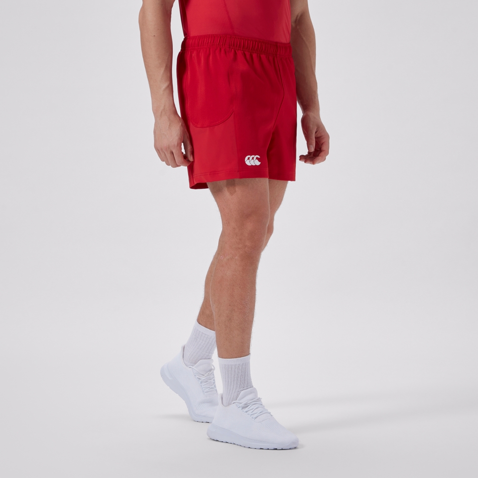 MENS ADVANTAGE 2.0 SHORTS RED