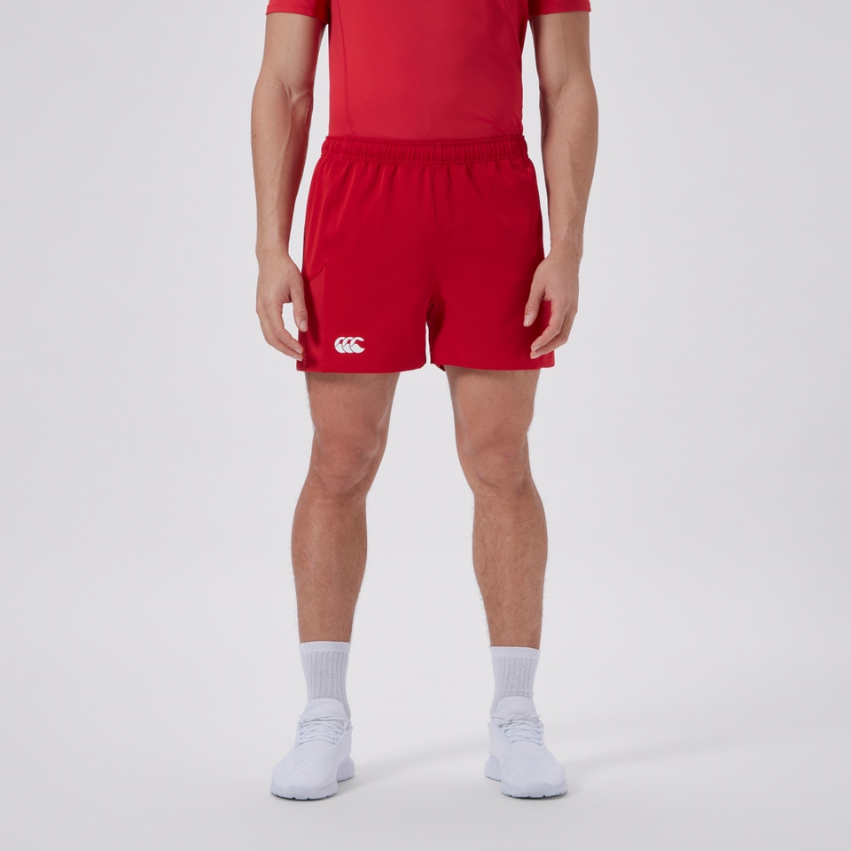 MENS ADVANTAGE 2.0 SHORTS RED